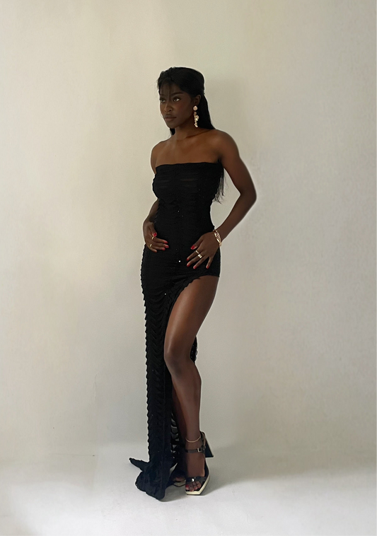 The Emmy Resort Tube Maxi - Black