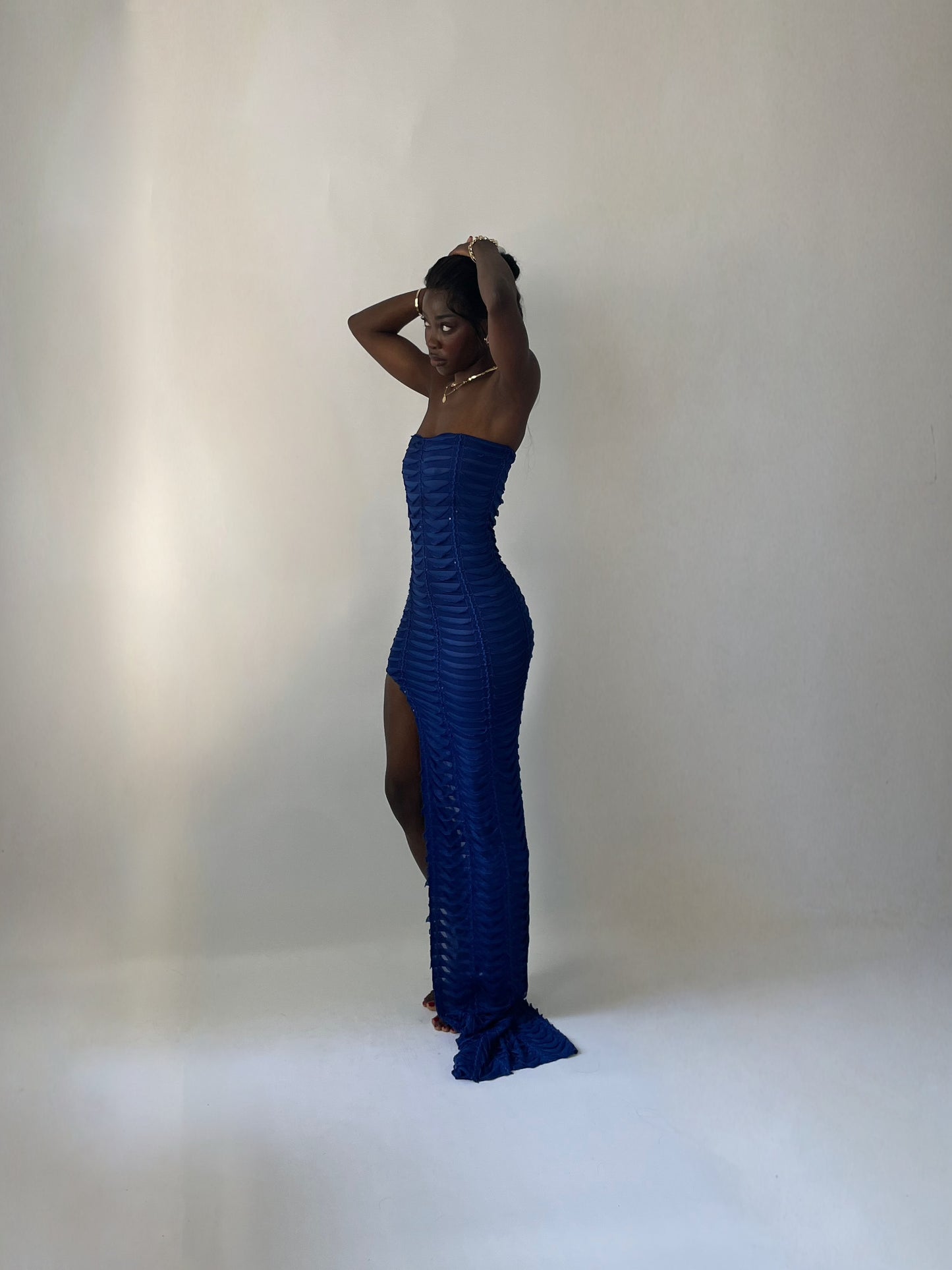 The Emmy Resort Tube Maxi - Cobalt Blue