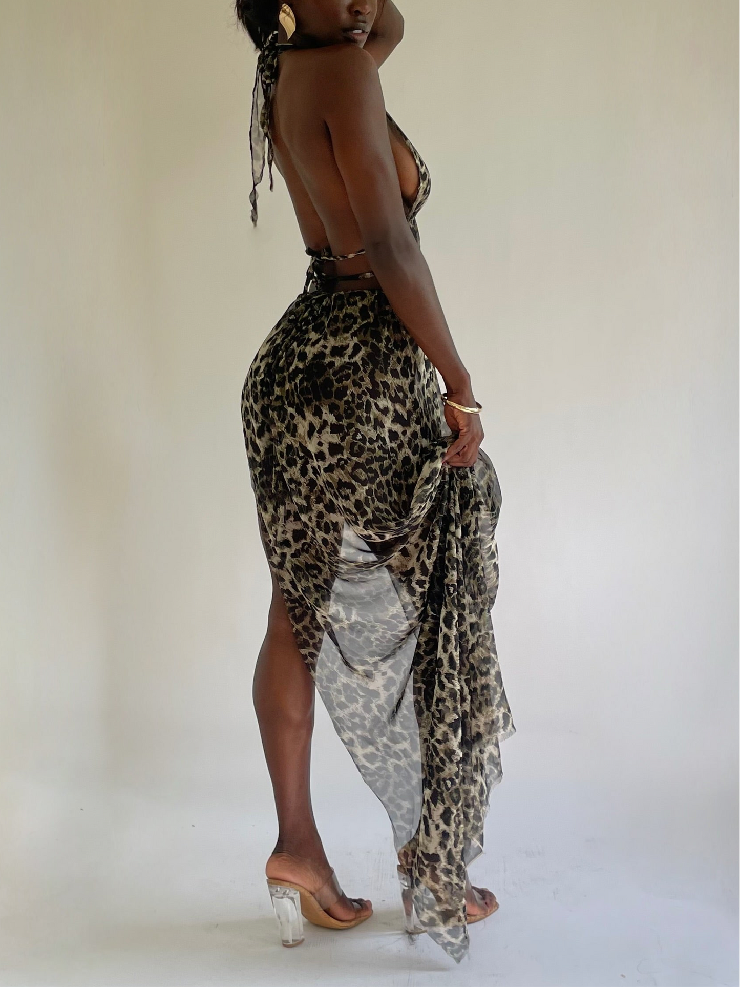 The Augustina Silk Chiffon Dress